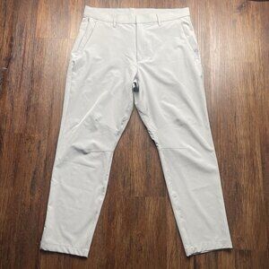 Fabletics The Only Pants Mens 33x30 Grey Classic Fit Performance Golf Stretch